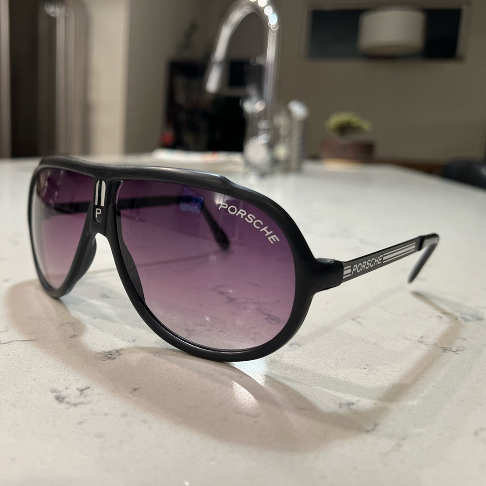 Porsche vintage teardrop sunglasses